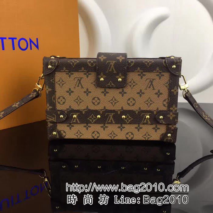 路易威登LV頂級原單Petite Malle手袋 M44154小號箱包 YDH2049